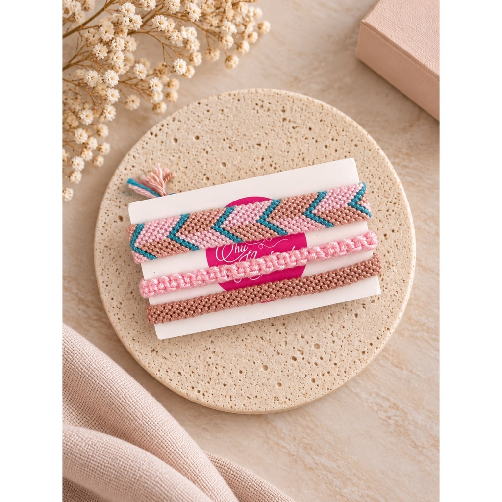 Blush Bond Friendship Set