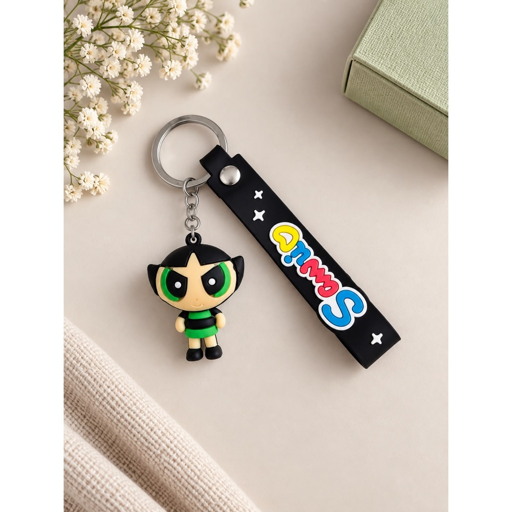 Buttercup Charm Keychain