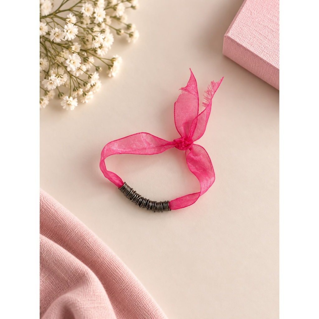 Rose Ribbon Bracelet