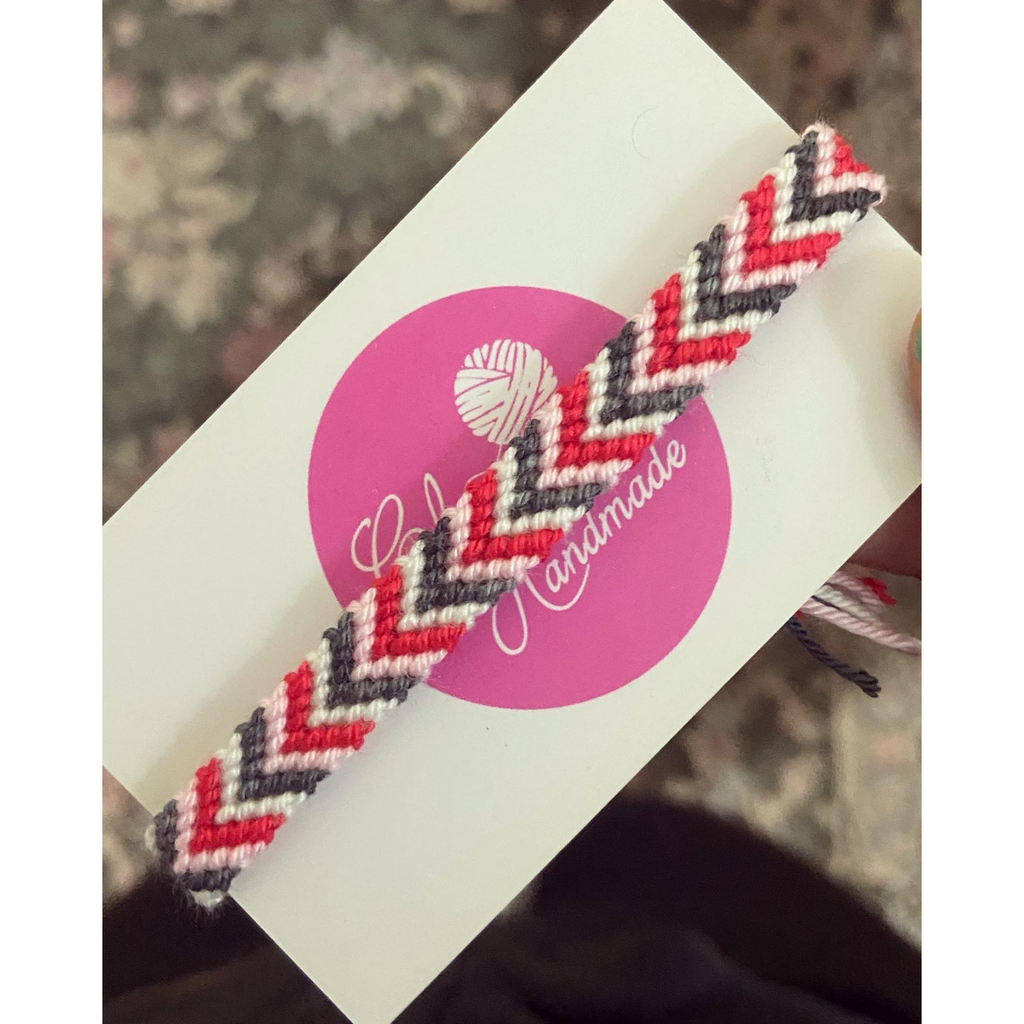 Crimson Echo Bracelet
