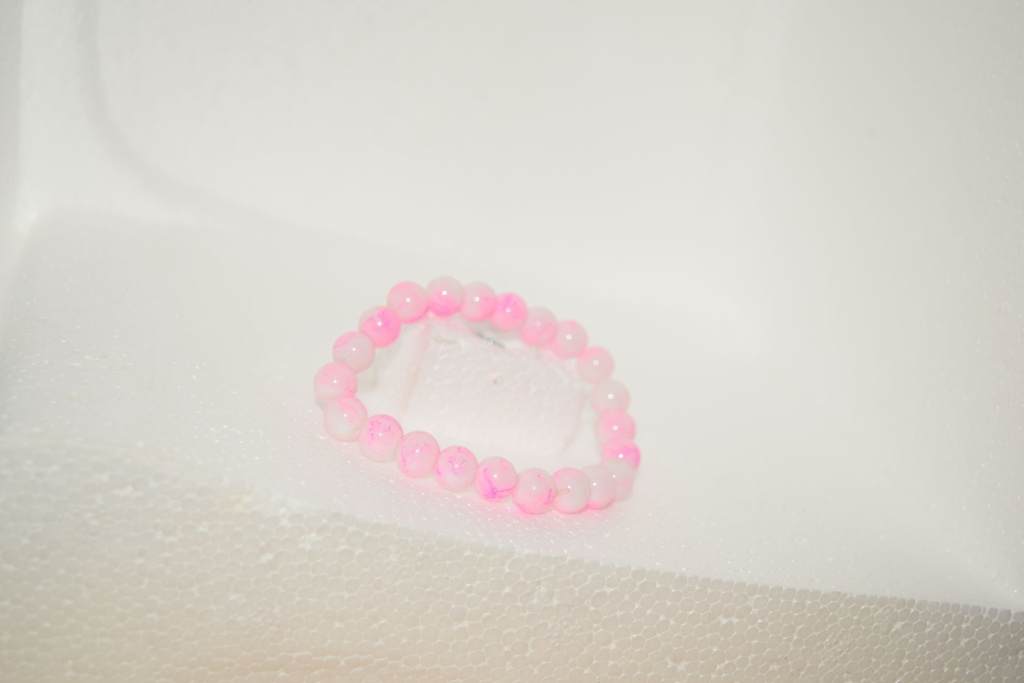Bead Bracelet - Pink