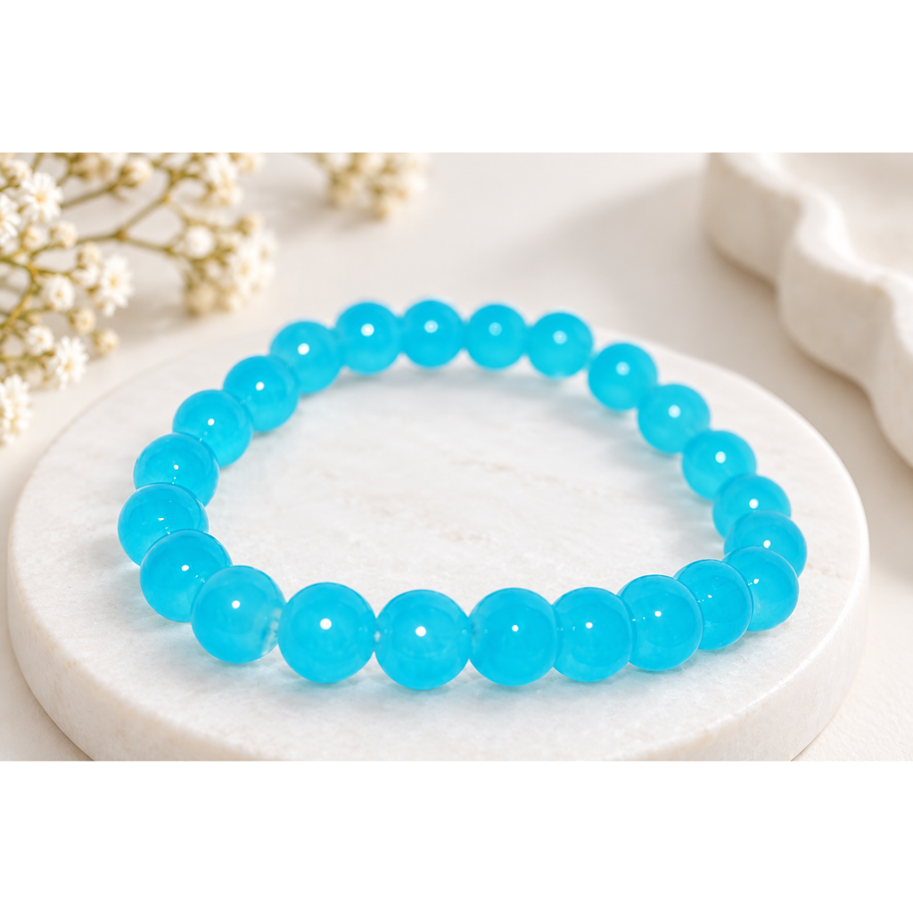 Bead Bracelets - Aqua