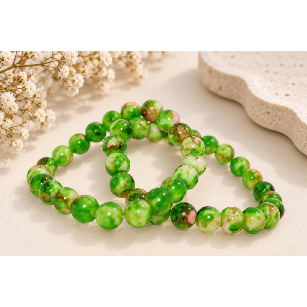 Bead Bracelets - Green