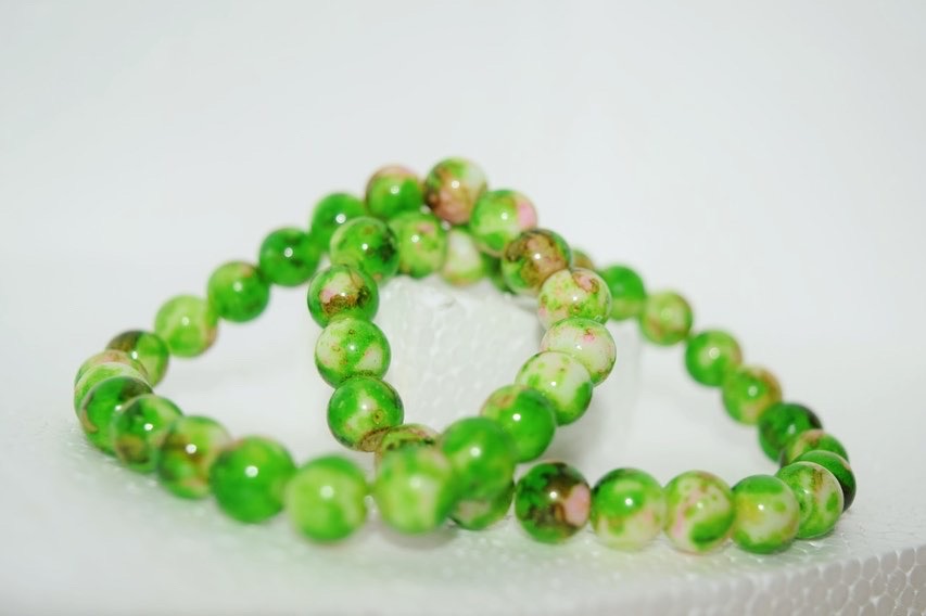 Bead Bracelets - Green