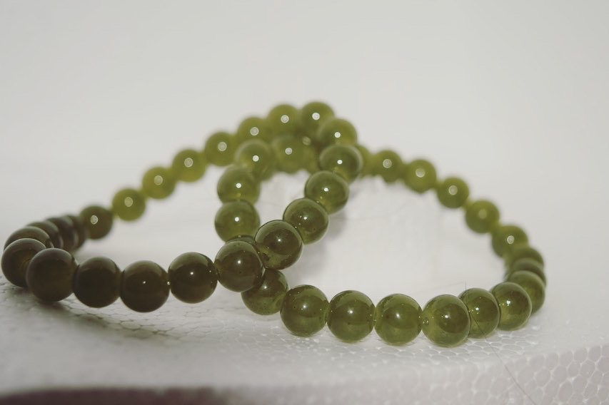 Bead Bracelets - Olive