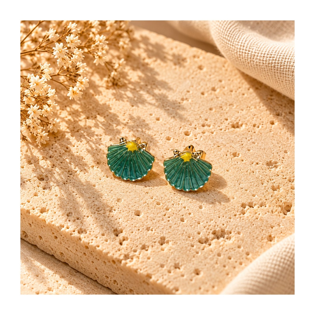 Lagoon Shell Earrings