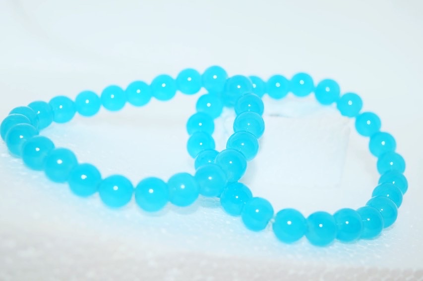 Bead Bracelets - Aqua