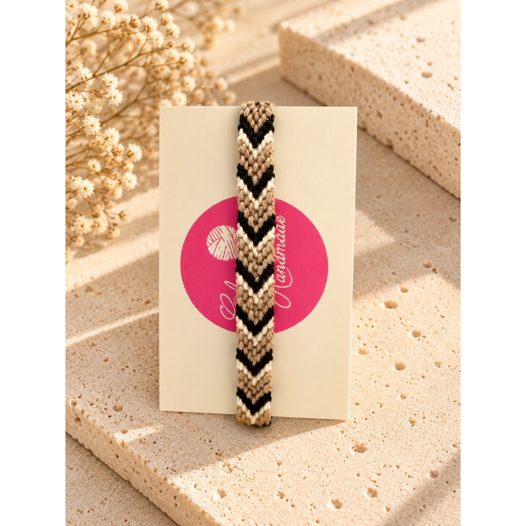 Mocha Chevron Bracelet