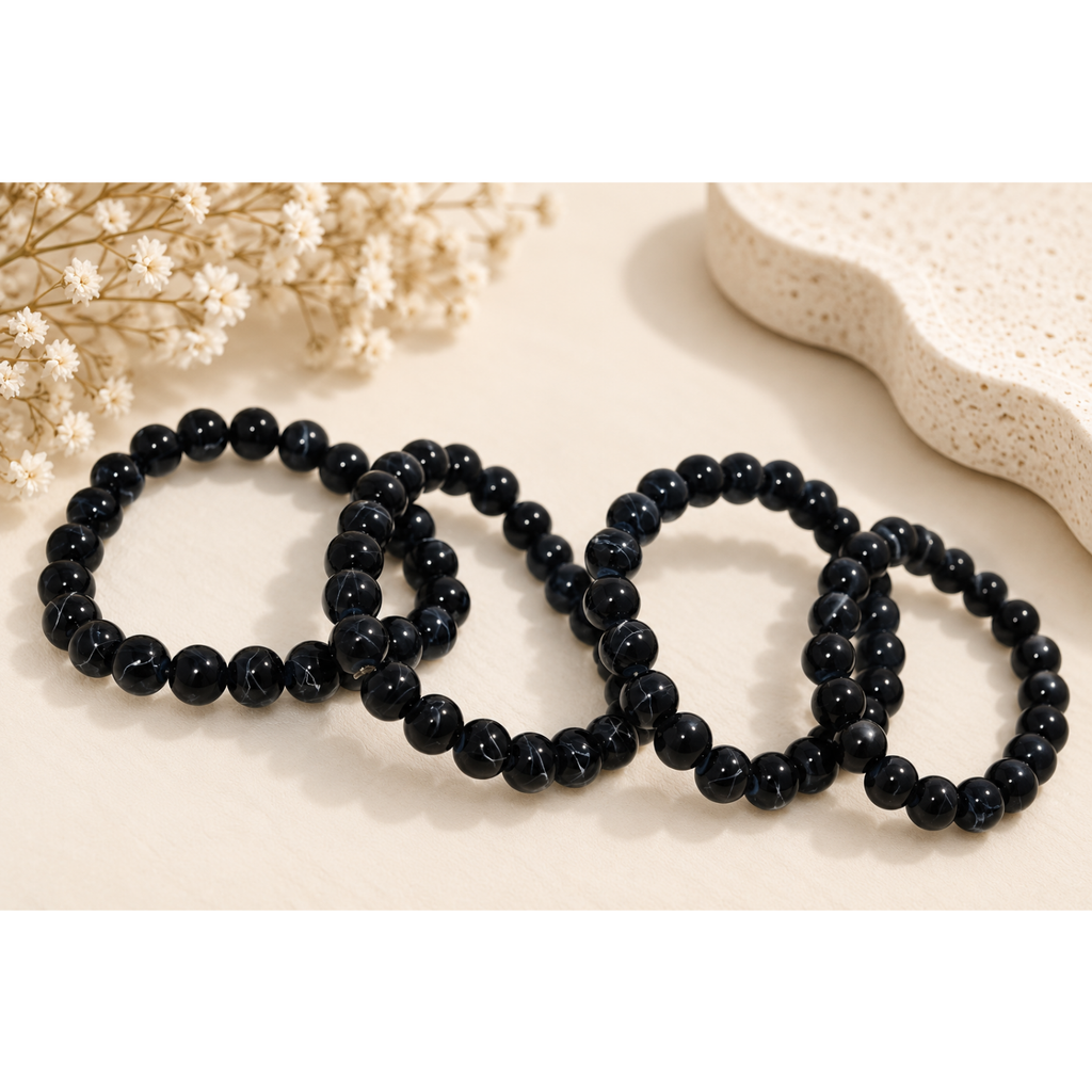 Bead Bracelets - Black