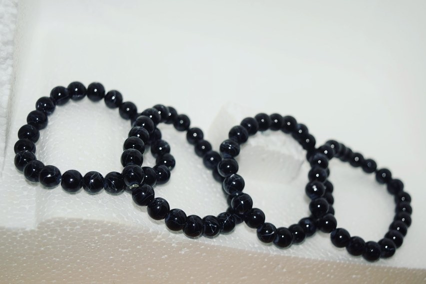 Bead Bracelets - Black