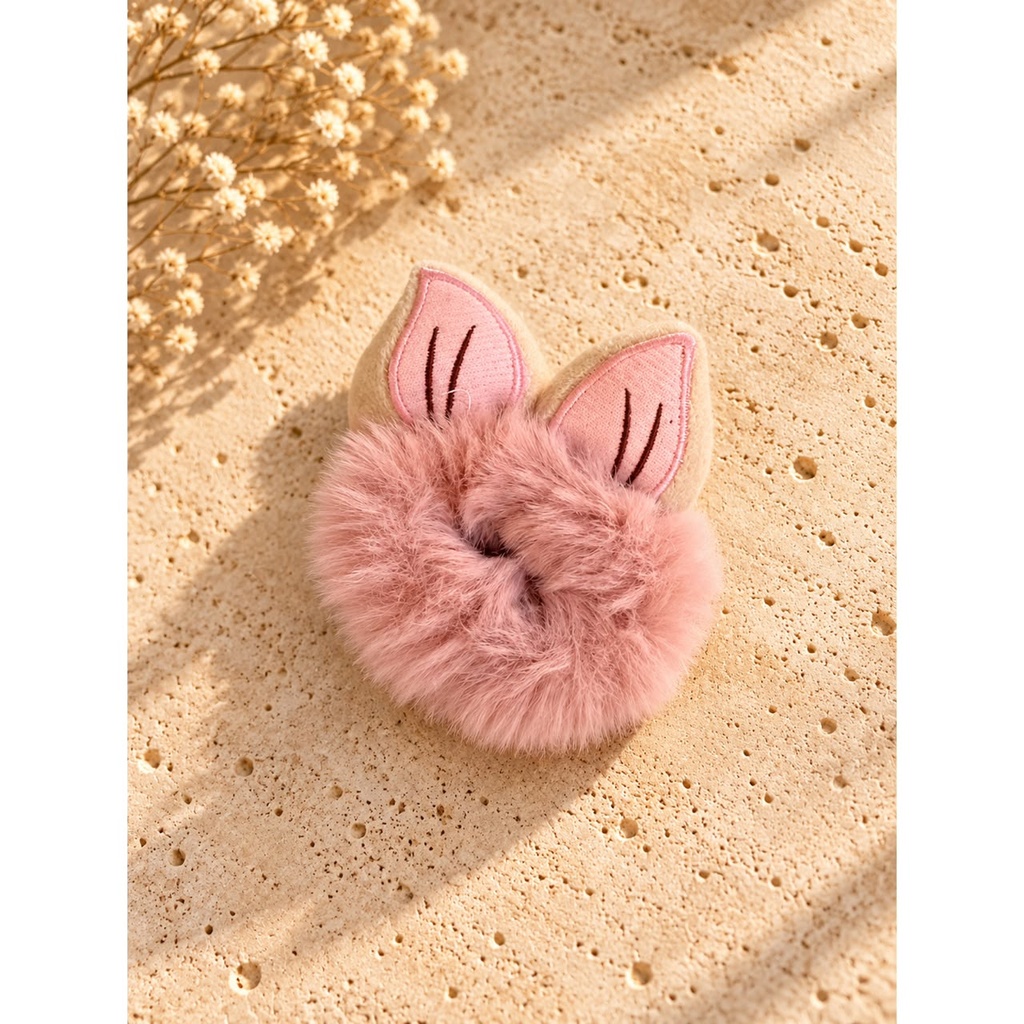 Bunny Blush Scrunchie