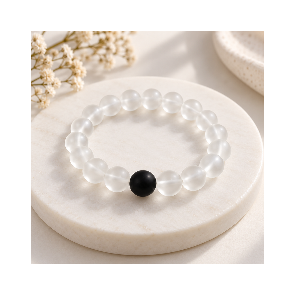 Bead Bracelet - White