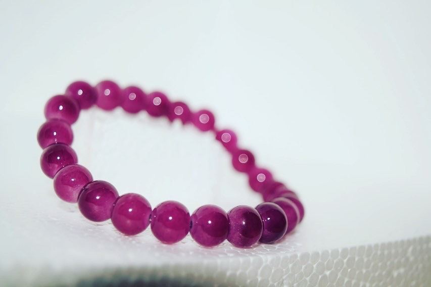 Bead Bracelet - Maroon