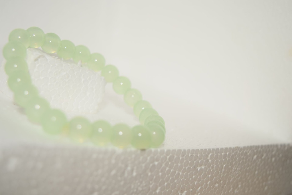 Bead Bracelet - Tea Green
