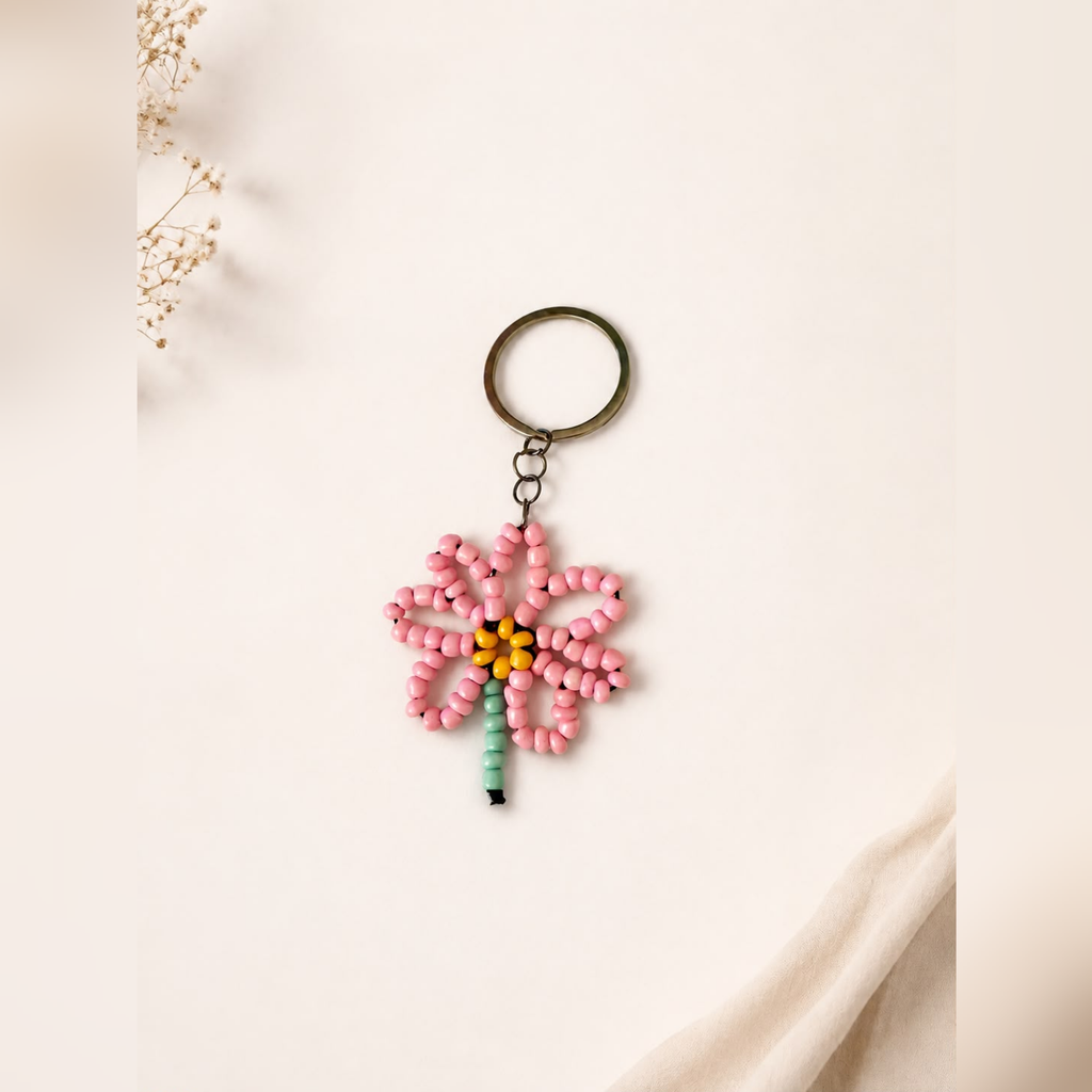Bloom Charm Keychain
