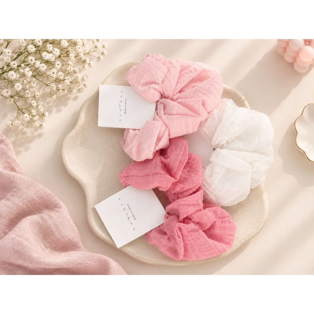 Plain Scrunchies