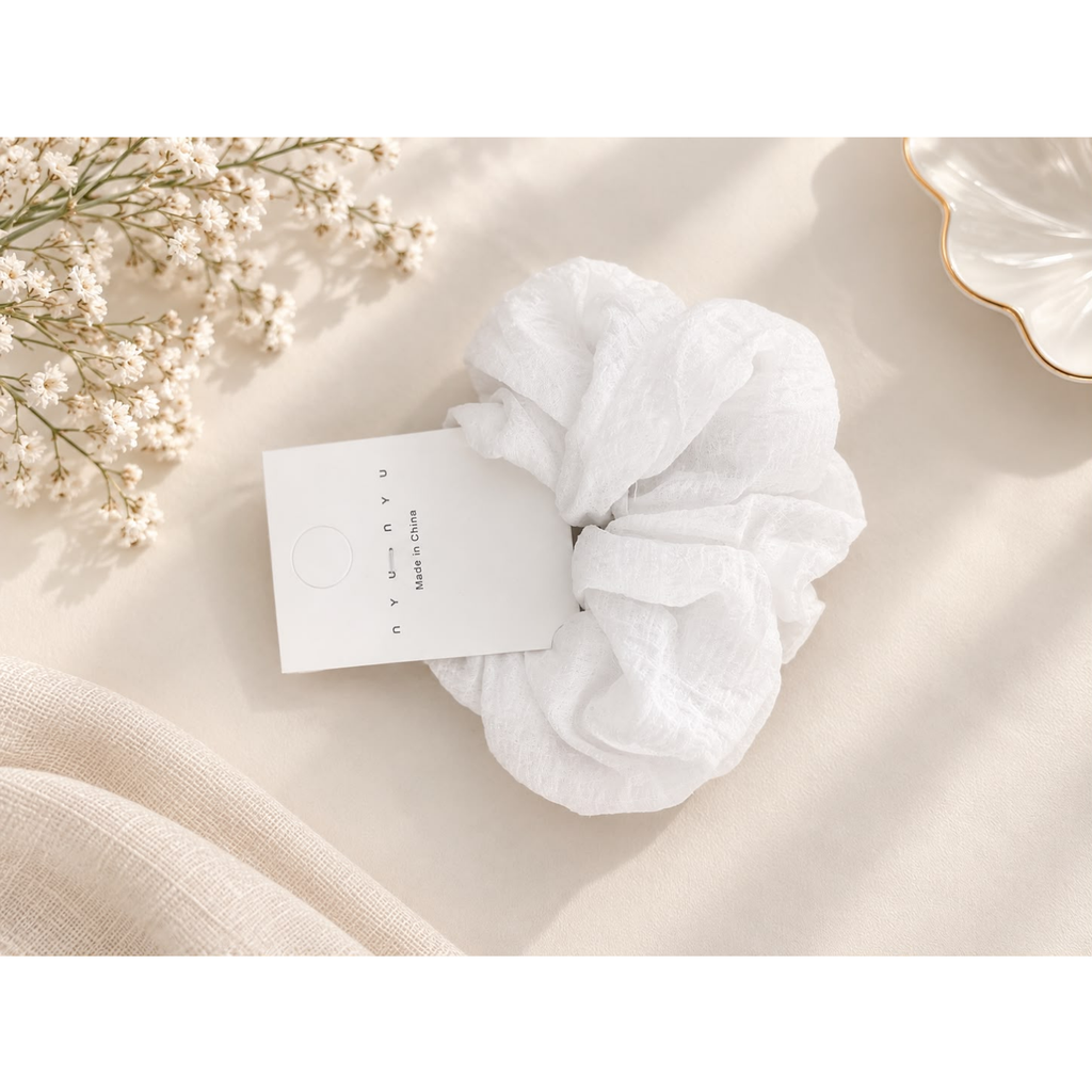 Scrunchie - White