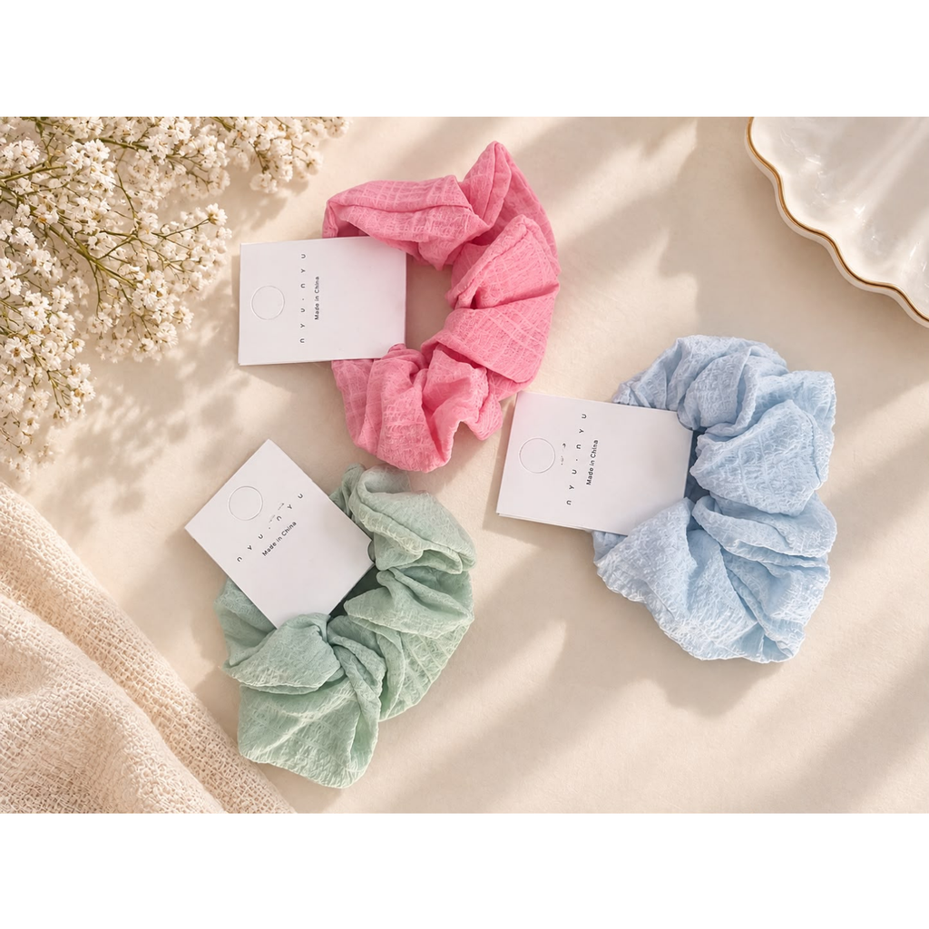 Plain Scrunchies